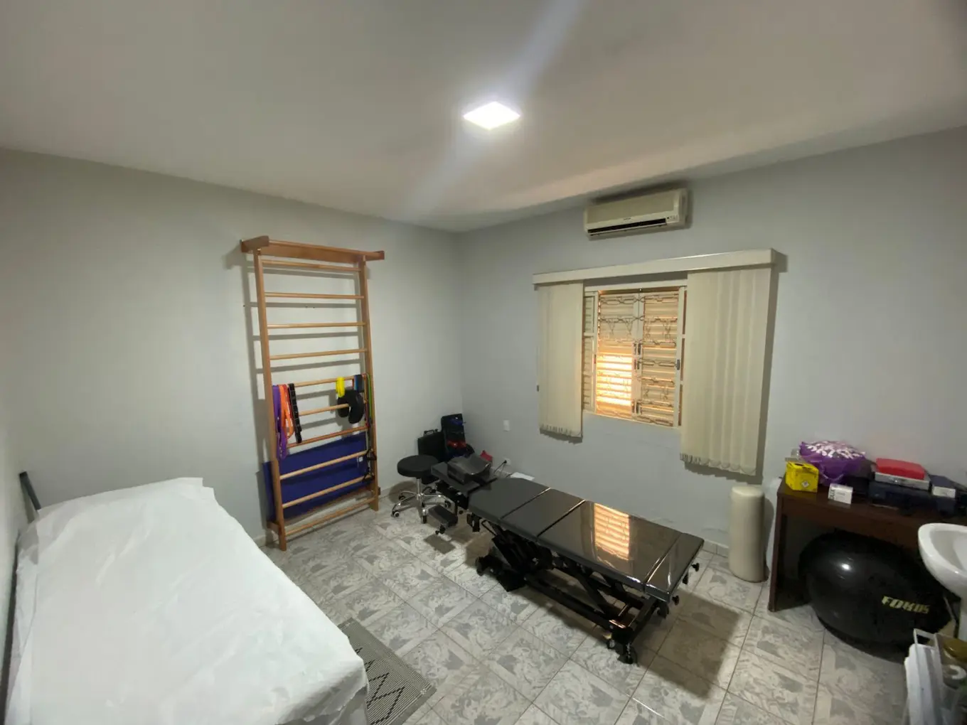 Sala de atendimento da Americana Quiropraxia